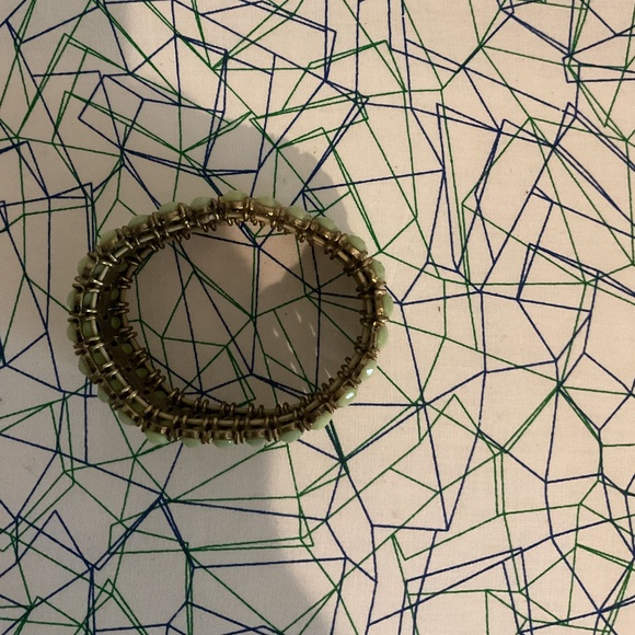 J Crew Factory Green Bracelet - Picture 3 of 4
